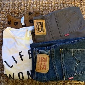 Bundle of boys clothes in excellent condition size 6 &7